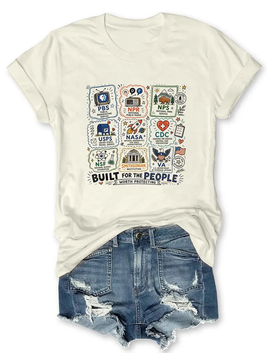 Built For The People T-shirt