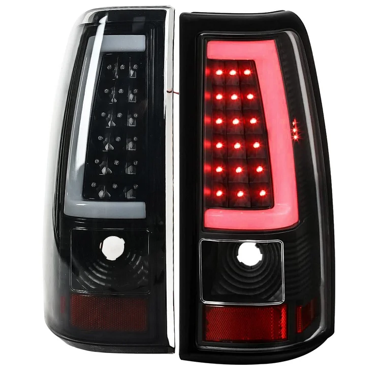 SEBLAFF 1 Pair of Tail Lights Replacement for 2003-2006 Silverado 1500 2500 Rear Brake Lamps 19169002, 19169003