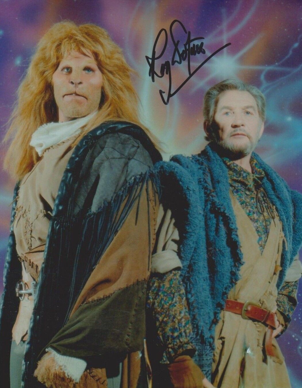 Roy Dotrice Signed 8x10 Photo Poster painting - Father from BEAUTY & THE BEAST - RARE! G542