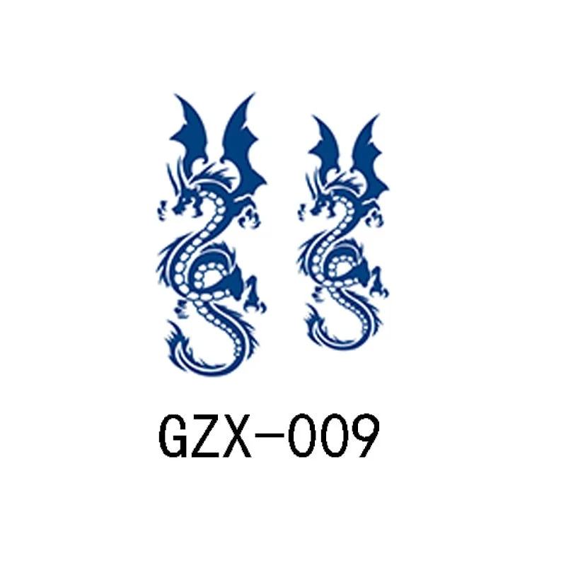 Herbal Semi-Permanent Tattoo Sticker Net Red Tattoo Sticker Waterproof Sweat Lasting Herbal Tattoo Sticker