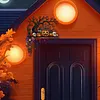 2pcs DIY Diamond Painting Halloween Door Corner Frame Wood(Terrifying Halloween)