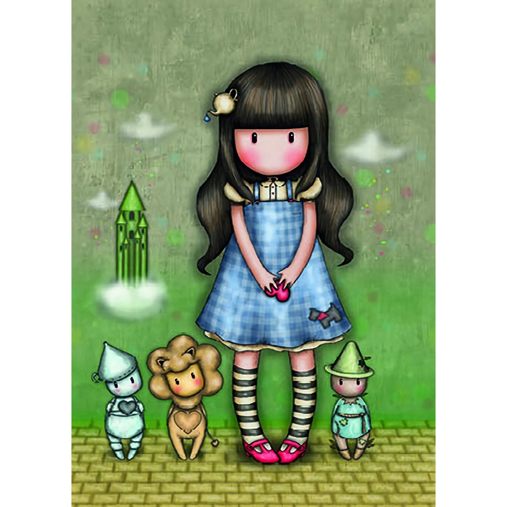 

Goliath Doll - Square Drill Diamond Painting - 30*40CM, 501 Original