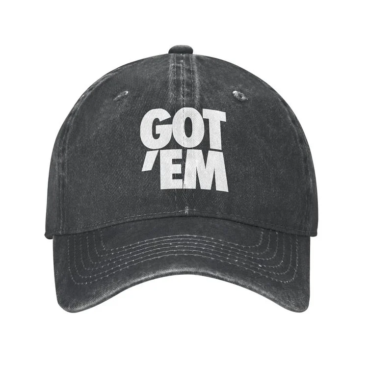 Classic Unisex Cotton Got Em Baseball Cap Adult Adjustable Dad Hat Men Women Sun Protection