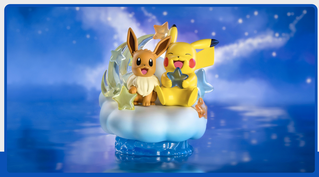 Pre-order  Play Justice - Pokémon Friends Series Eevee and Pikachu Statue/GK