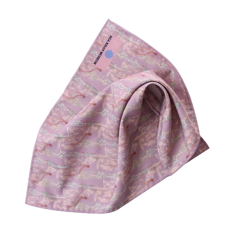 AGA KHAN MUSEUM X JUMA Shahnameh Pocket Square - 2 Recycled Water Bottles - Violet