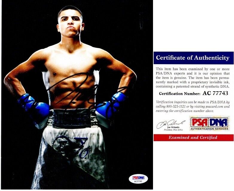 Victor Ortiz Signed - Autographed Boxing Champion 8x10 inch Photo Poster painting - PSA/DNA COA