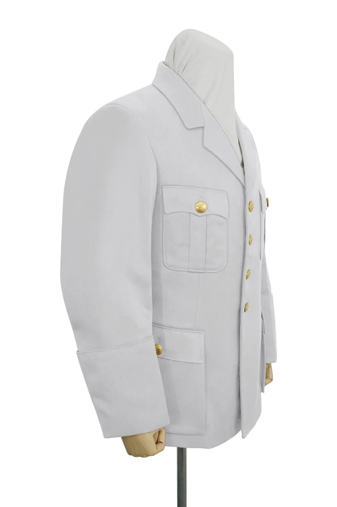   German Political Party Officer Summer White Service Dress Tunic III German-Uniform