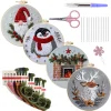 4 Set Xmas Series- Embroidery Kits