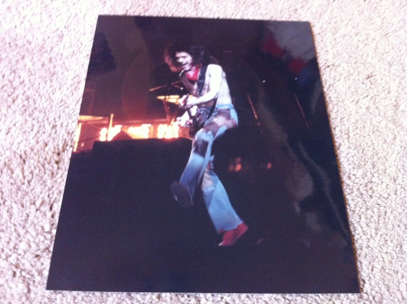 Eddie Van Halen Vintage Live Concert 8x10 Photo Poster painting #11 EVH