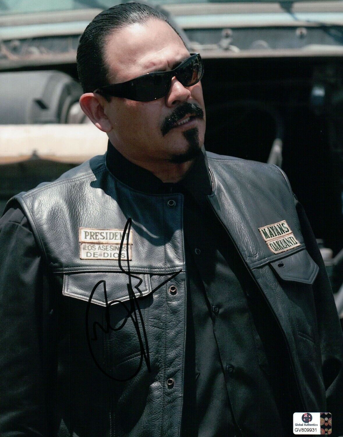 Emilio Rivera Signed Autographed 8X10 Photo Poster painting Sons of Anarchy Sunglasses GV809931