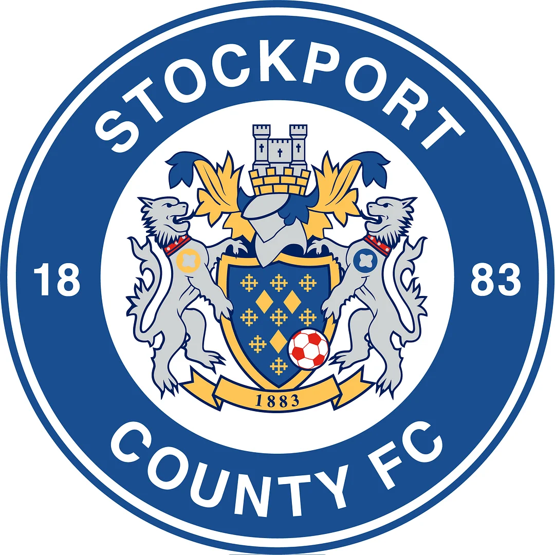 Full Round Diamond Painting - Stockport County F.C.(40*40cm)