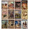 (Multi Style)West Cowboy - Vintage Metal Signs - 20*30cm/30*40cm - Western