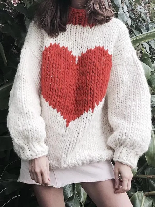 Fashion Knitting Loose Sweater Tops | IFYHOME