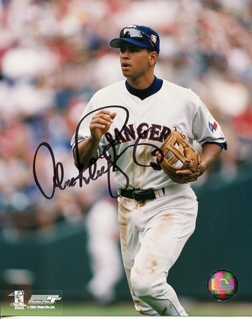 Alex Rodriguez Texas Rangers Autographed Signed 8x10 Photo Poster painting CFS COA