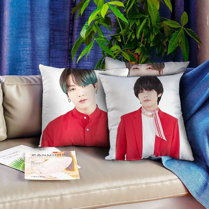 KIM TAEHYUNG ( BTS ) Full Body Pillow case Pillowcase Cover