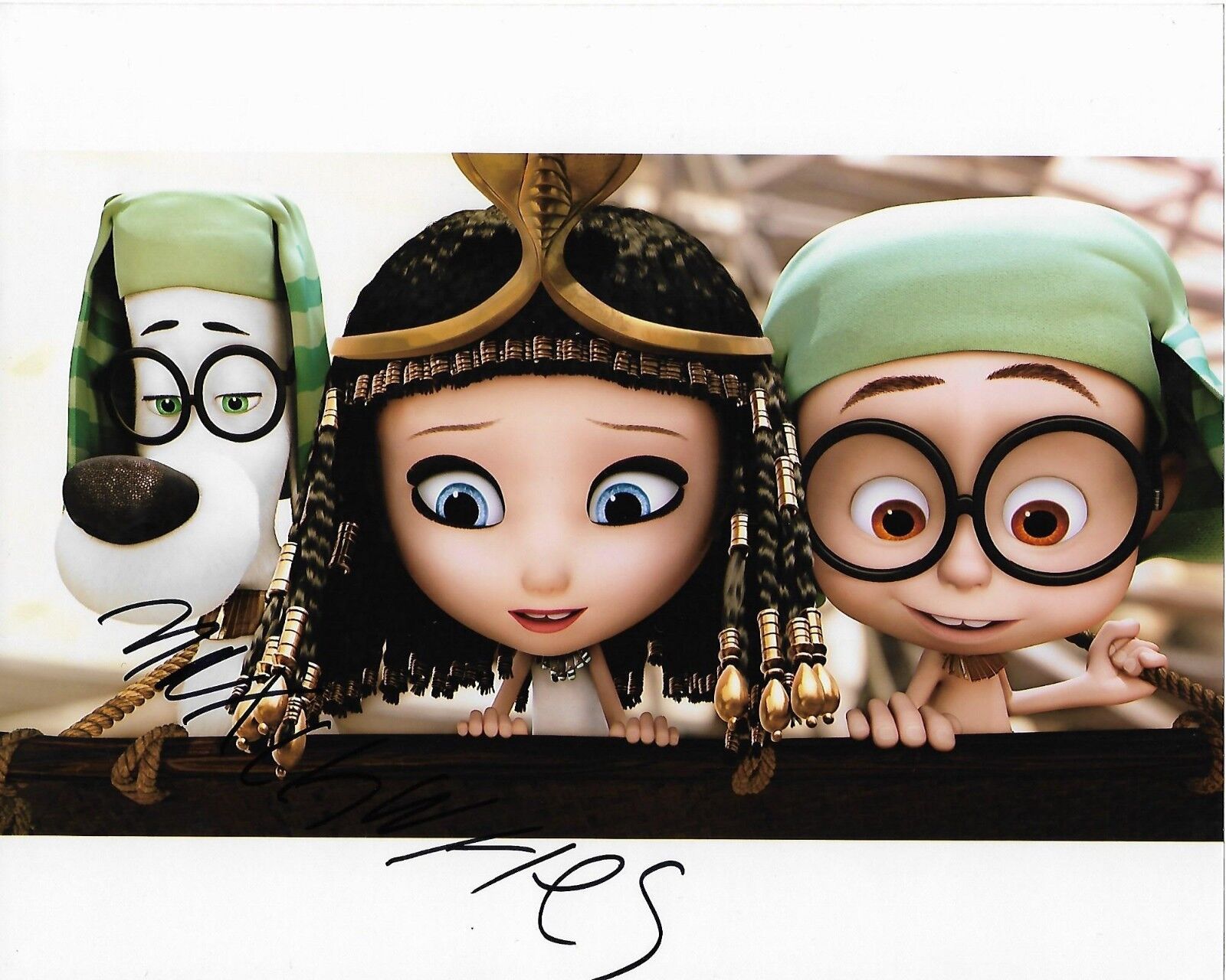 MAX CHARLES MR PEABODY & SHERMAN AUTOGRAPHED Photo Poster painting SIGNED 8X10 #7