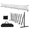 [US Local Warehouse] 22ft Telescopic Peak Ball Posts with Wheels Movable Net Posts Frame Pickleball Training Netting for Indoor & Outdoor Courts