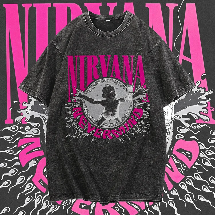 Davidhawaii100% Cotton Casual Vintage Rock Street Tee - 100% Cotton