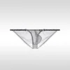 Men's Low-Rise Ultra-Thin Ice Silk Transparent U-Shaped Pouch Sexy Briefs