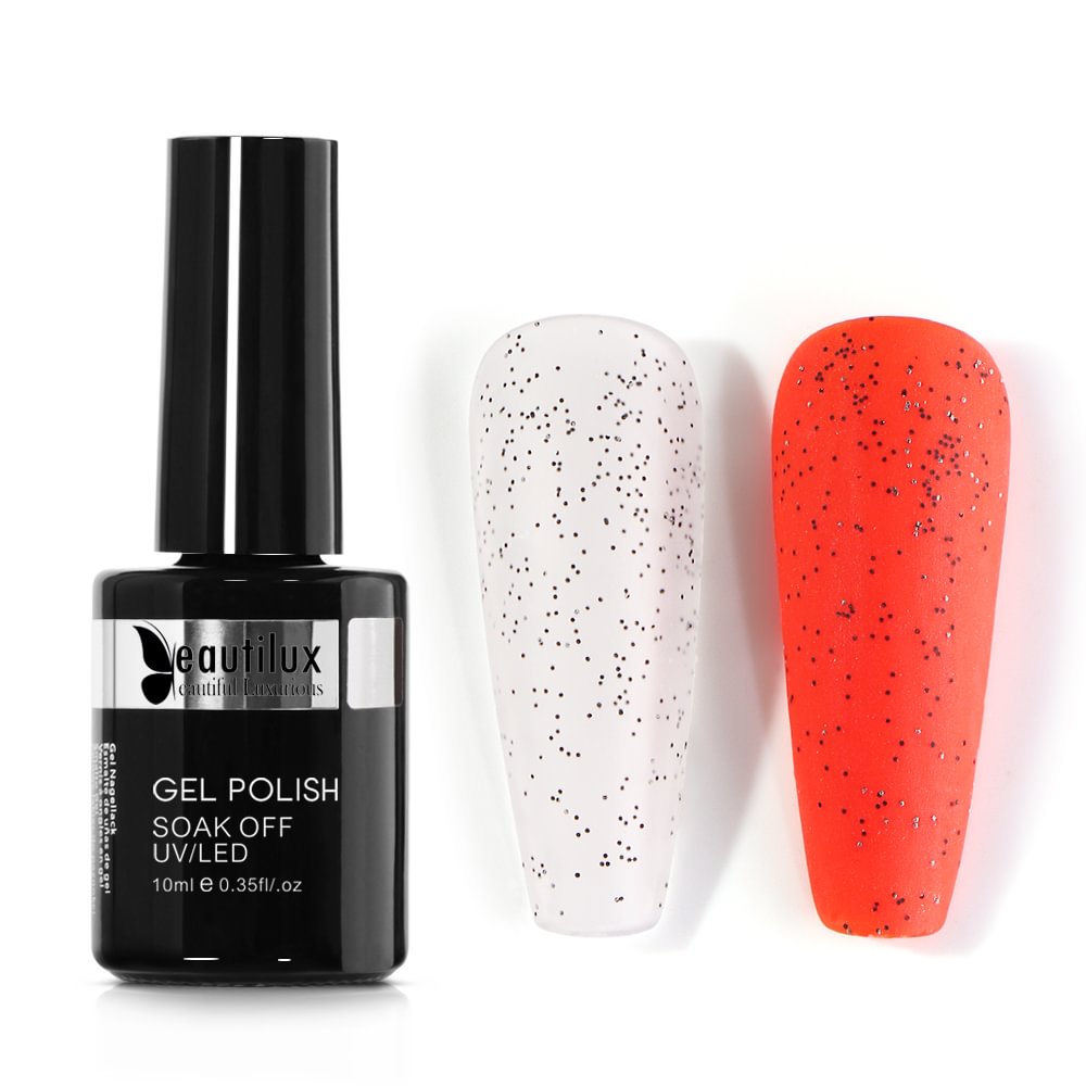 GLITTER TOP COAT NO WIPE|MATTE SPOT|GT-10