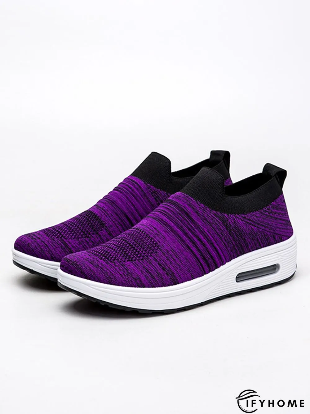 Breathable Minimalist Slip On Rocking Fly Woven Shoes | IFYHOME