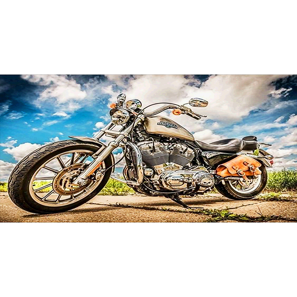 

Motorcycle - Round Drill Diamond Painting - 85*45CM (Big Size), 501 Original