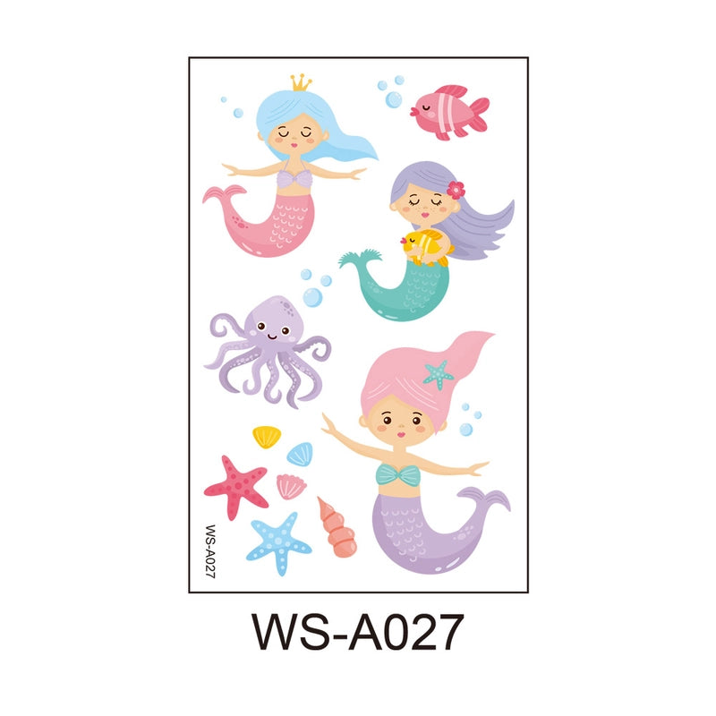 Mermaid Pet Tattoos & Body Art 1 Piece