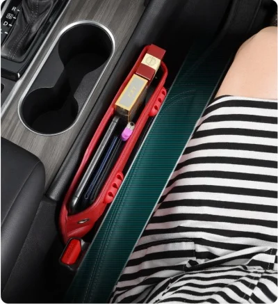 Car Seat Gap Storage Box Leak-proof Car Storage Box