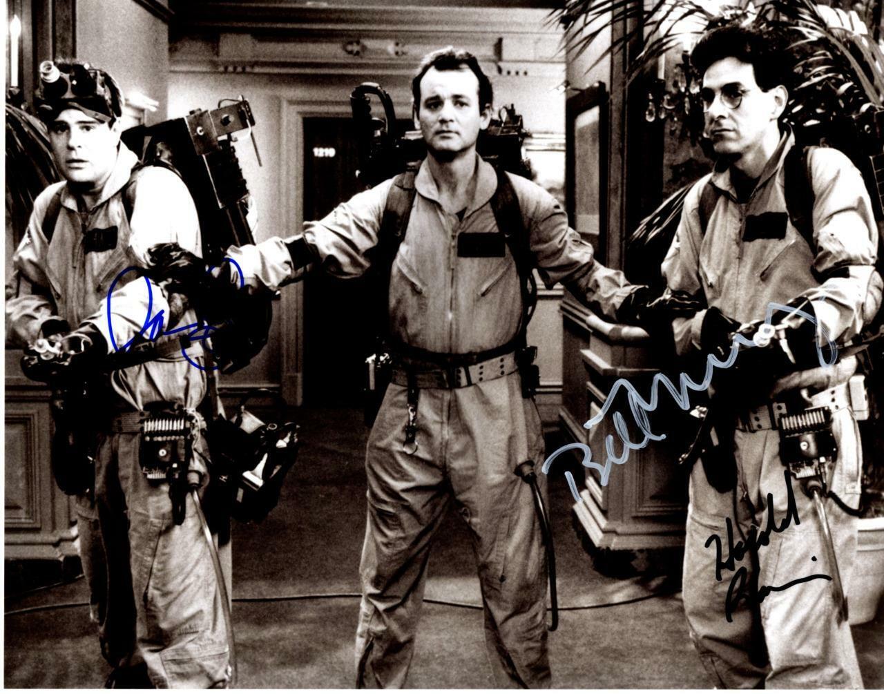 DAN Aykroyd BILL Murray Ramis autographed 11x14 Picture signed Photo Poster painting and COA