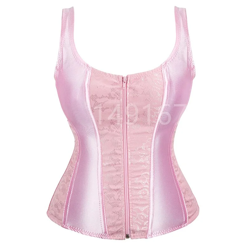 womens shoulder straps corset overbust top jacquard corset bustier exotic corselet lingerie brocade plus size costumes fashion