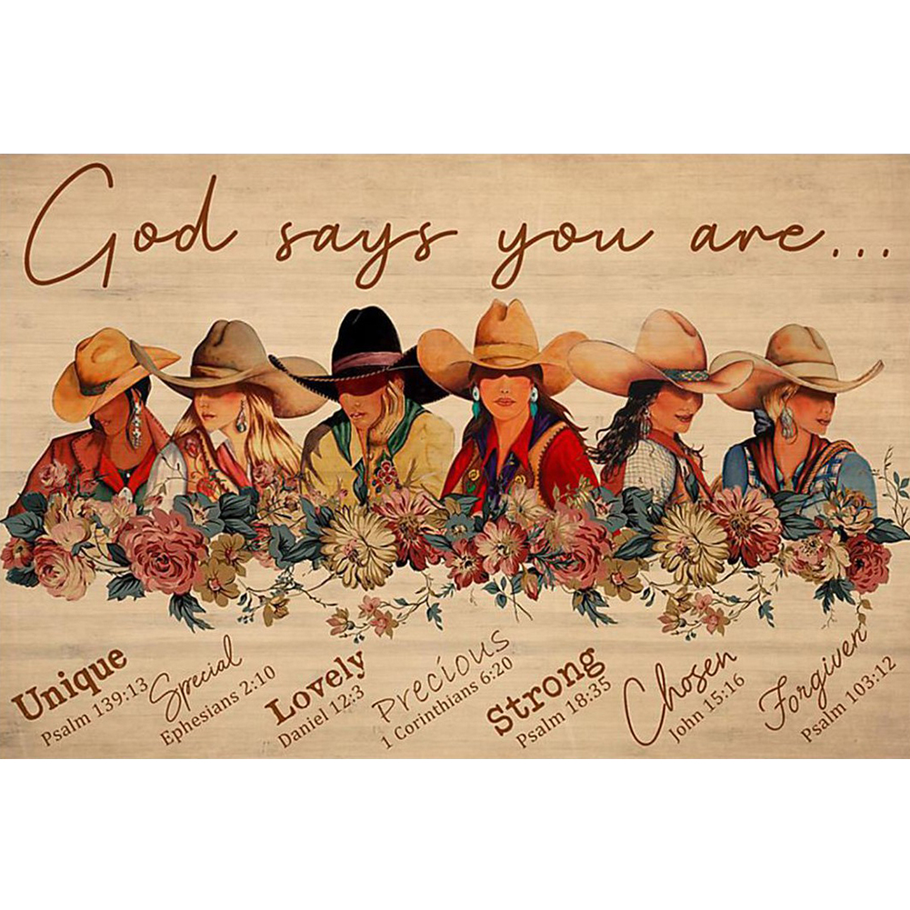

Text - Round Drill Diamond Painting - 60*40CM (Big Size), 501 Original