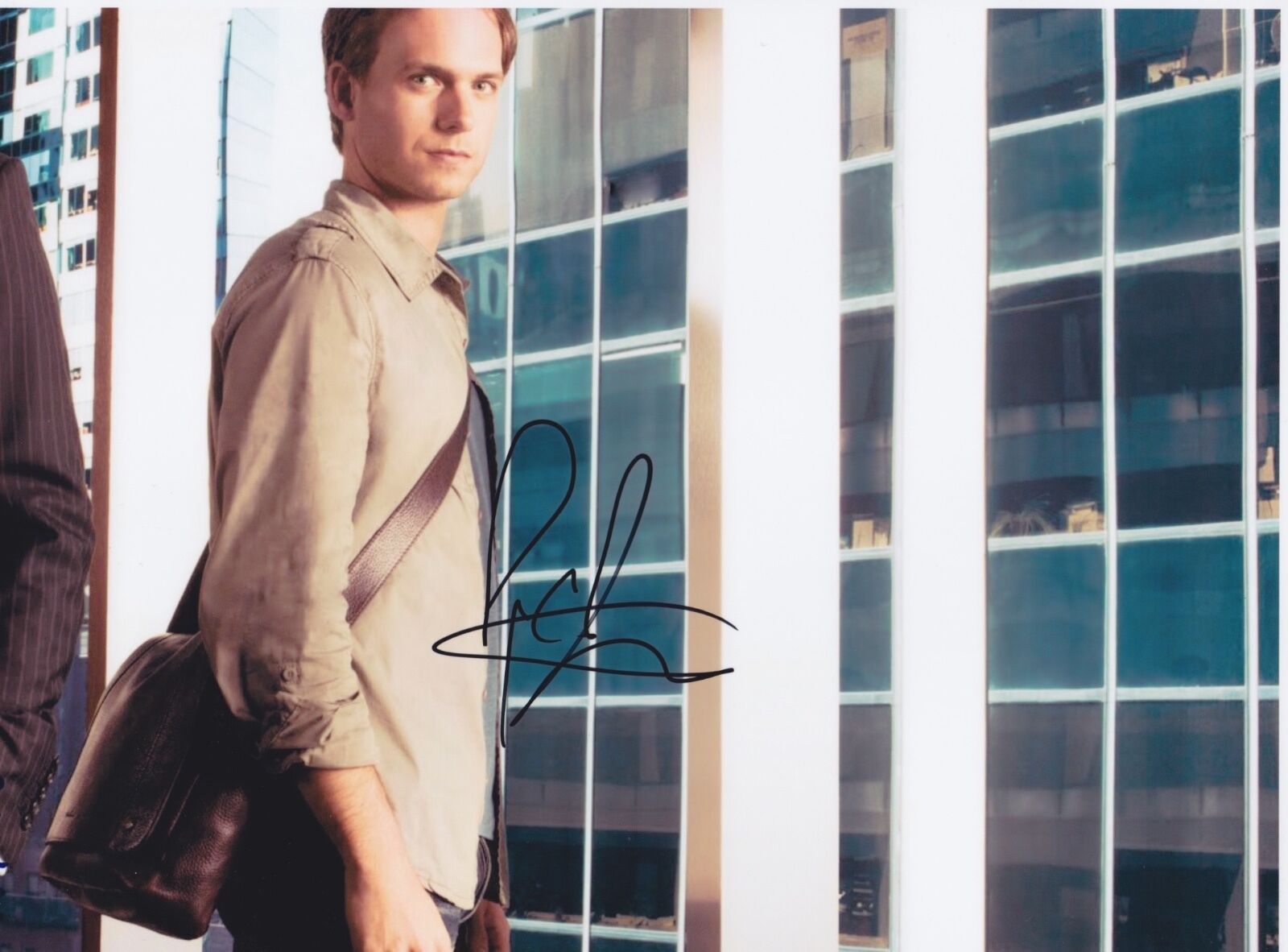 Patrick J Adams Signed Autographed 8x10 Photo Poster painting Suits Star COA VD