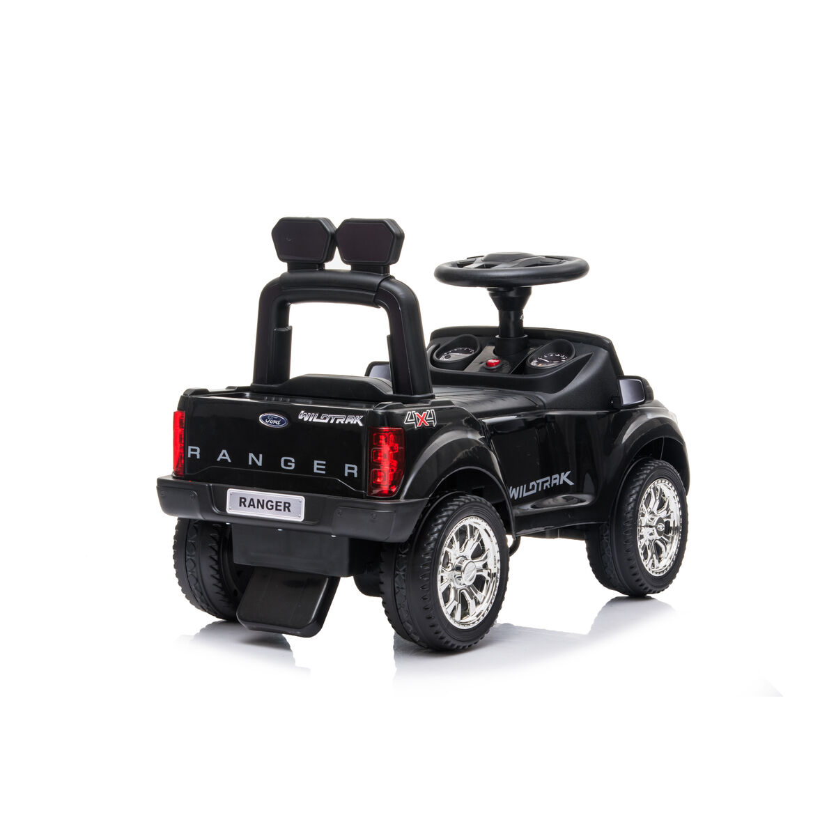 Ride-on toy RunRunToys Ford Ranger Black