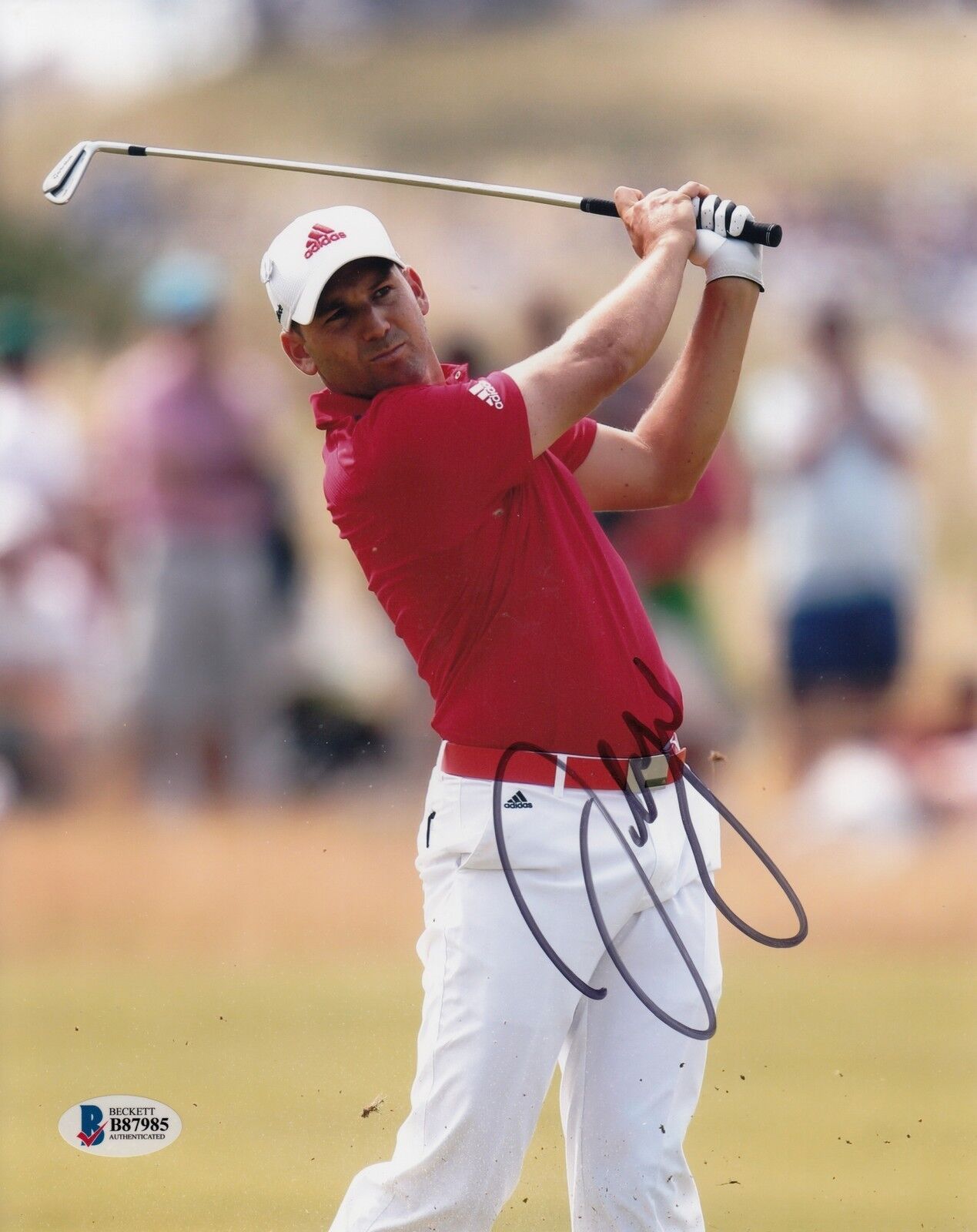 Sergio Garcia #0 8x10 Signed 8x10 Photo Poster painting Beckett Certified Golf 041118