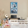 (US Local)Wolf -11CT Stamped Cross Stitch Kit(40x70cm)