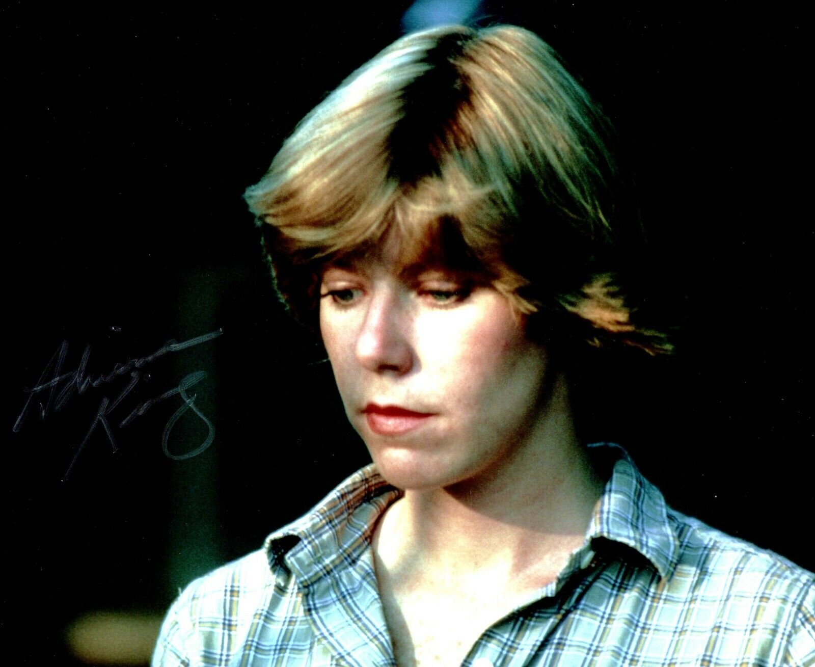 ATOGRAPHED 8X10 SIGNED BY ADRIENNE KING IN FRIDAY THE 13th PART ONE UACC COA