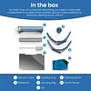 Portable Solar Oven Kit for 1-2 Meals | Effortless Outdoor Cooking with Solar Oven Kit | Vacuum Insulated Oven | Cook meals in 20 min, Great For Camping, Travel, Beach etc