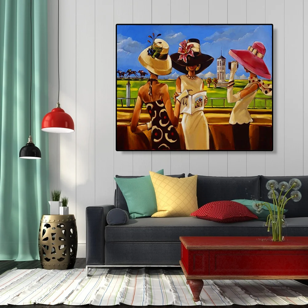 Gossip Women - Paint By Number(50*40cm)