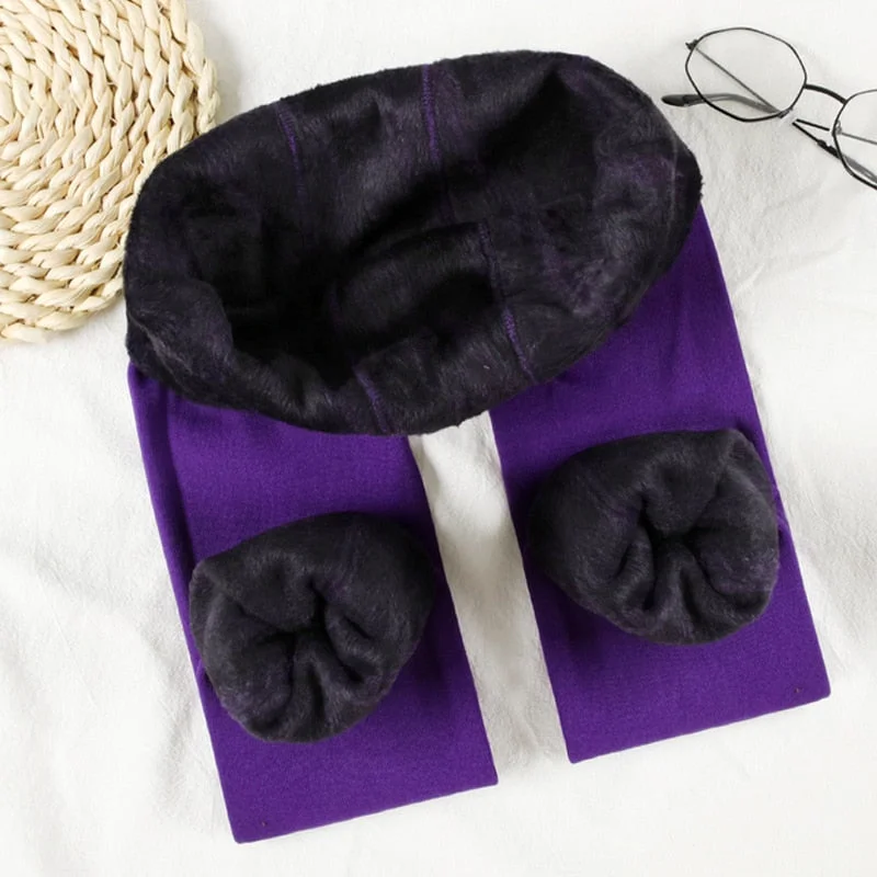 SVOKOR 2019 Women Velvet Pants Keep Fitness Warm Elastic Force Trousers Comfortable High Waist Push Up Casual Female Pants