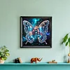 Schmetterling - Rundbohrer Diamantmalerei - 30 * 30cm