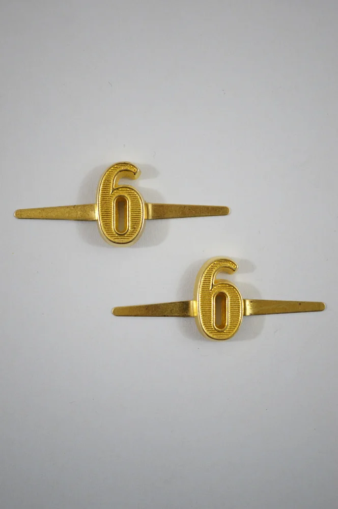   WW2 GermanOfficer General Shoulder Boards Cyphers Gold 18mm 6 Or 9 2pcs German-Uniform