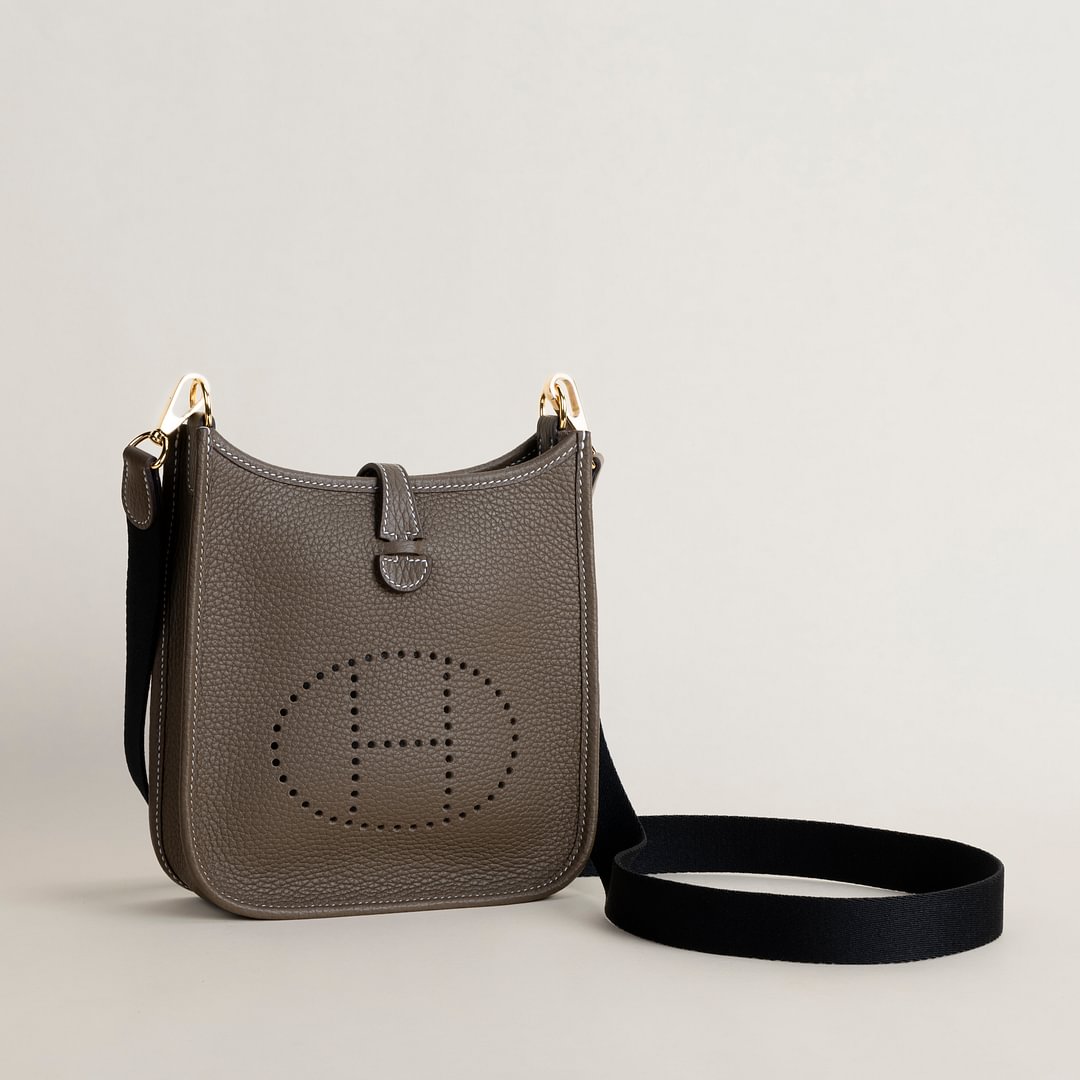 Evelyne mini Clemence 18 etoupe GHW