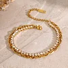 Bling Zircon 2 Layers Golden Bracelet