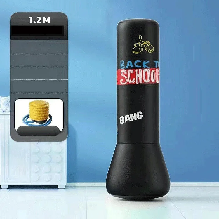 🎉🥊 Eltern-Kind Aufblasbarer Boxbecher &ndash; Aktiv, sicher & trainiert Motorik (3-15 Jahre)