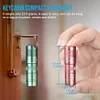 MINI-E Aeychain Flashlight 105 Lumens Brightness Rechargeable LED Flashlight Can Continuously Illuminate For 39 Hours