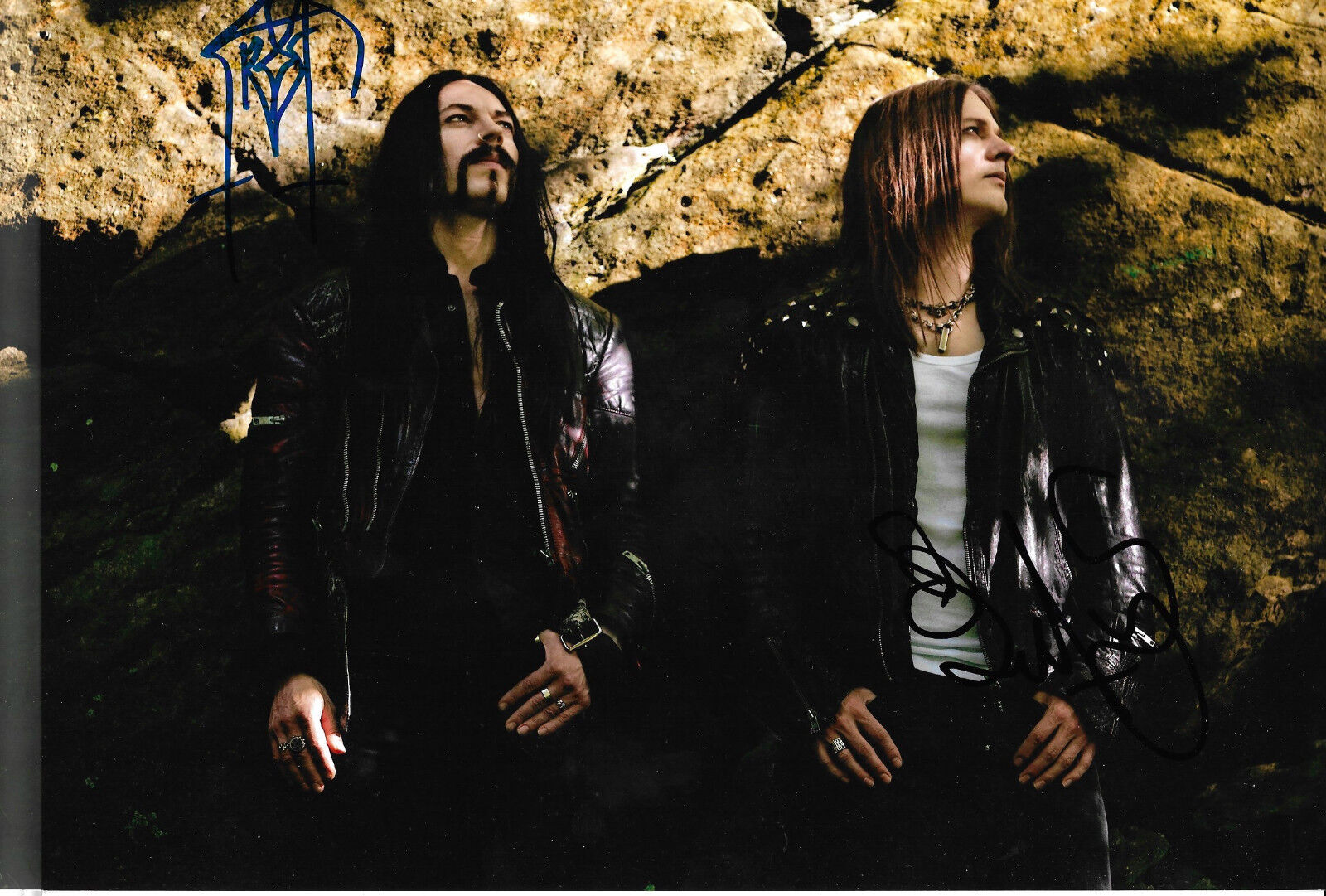 Satyricon Band signed 8x12 inch Photo Poster painting autographs