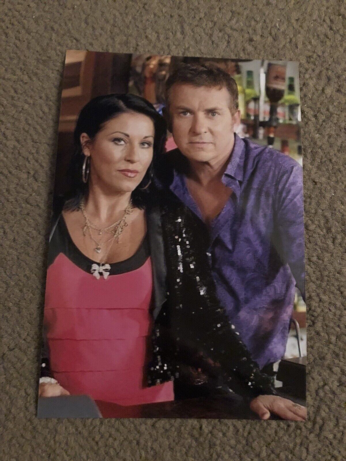 JESSIE WALLACE & SHANE RICHIE (EASTENDERS) UNSIGNED Photo Poster painting- 6x4”