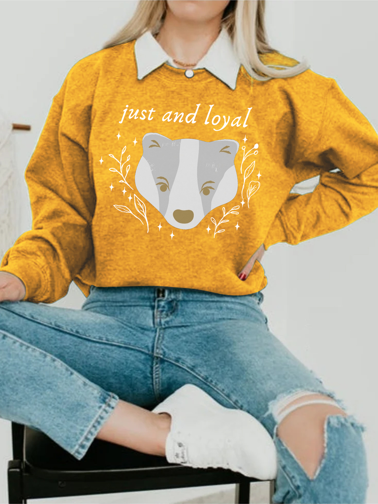 Just And Loya Sweatshit Wizard Sweatshirt / DarkAcademias /Darkacademias