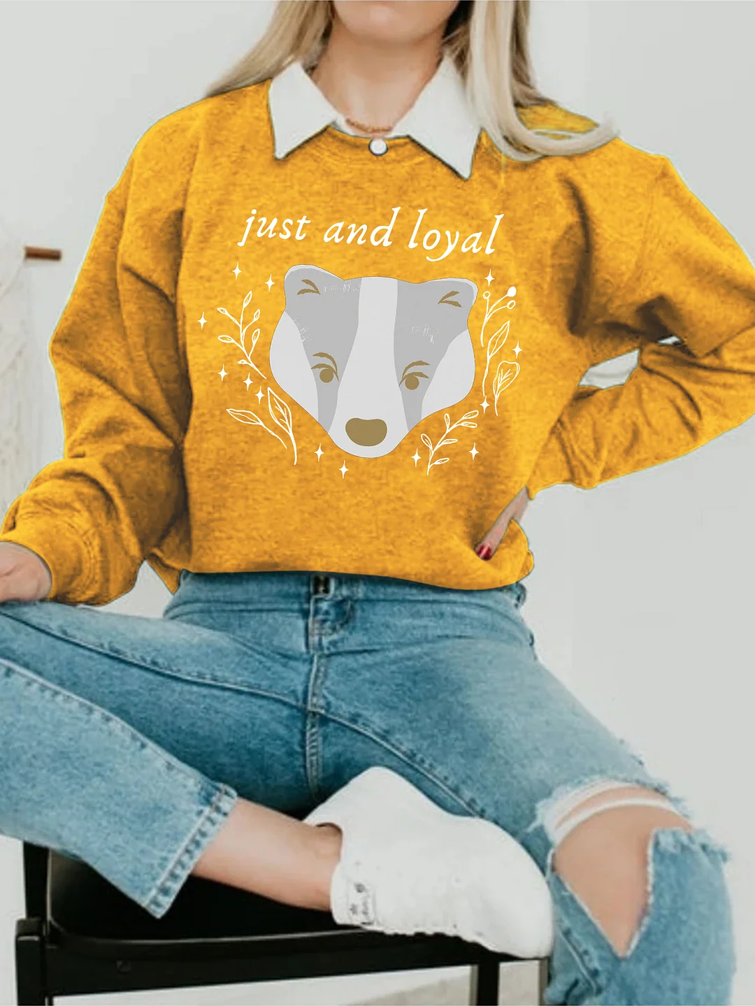 Just And Loya Sweatshit Wizard Sweatshirt / DarkAcademias /Darkacademias