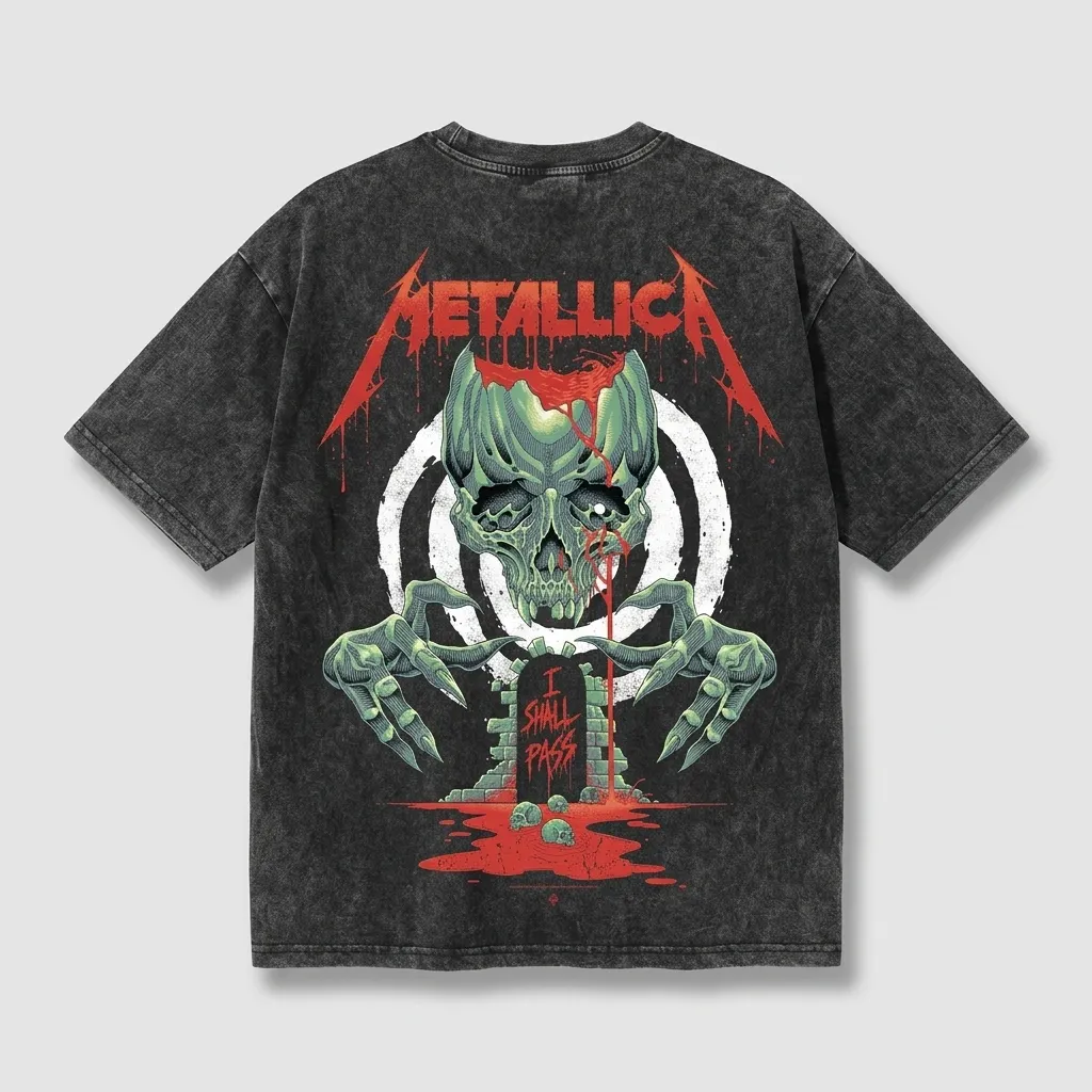 Unisex Vintage Music T-Shirt